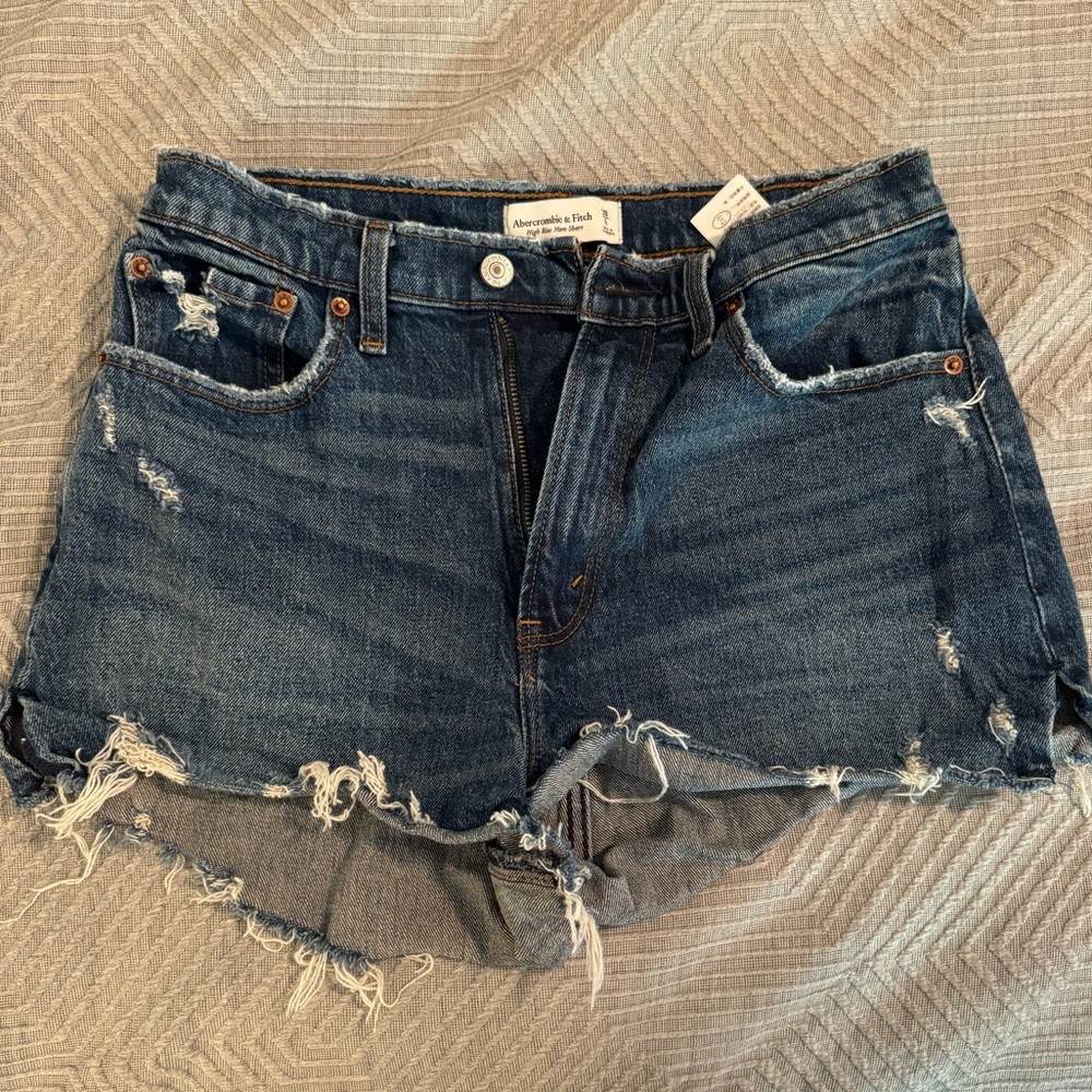 Abercrombie High Rise Mom Short Curve Love